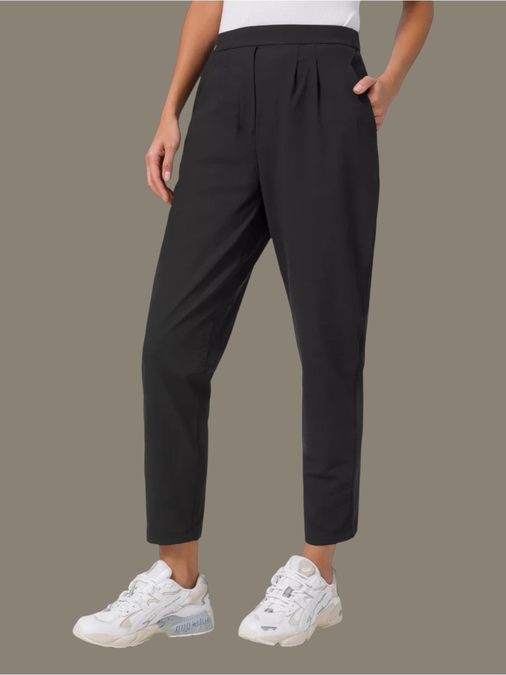 lululemon Essential HR Trouser Black Size 8 LW5CTYS